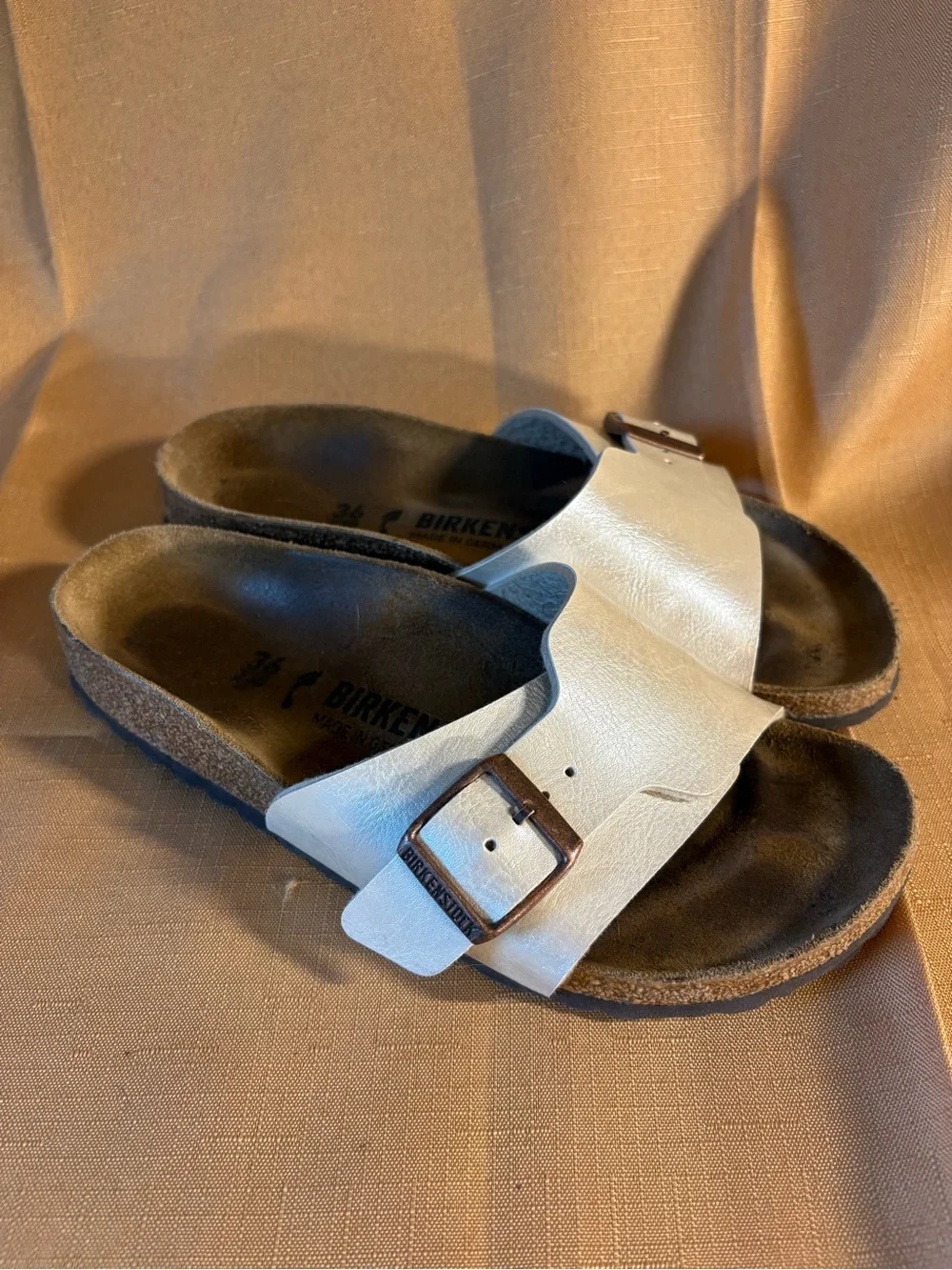 Women’s Ivory Birkenstock